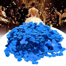 Hochzeit & Valentinstag Blaues Herz Pailletten Konfetti 3000 Stück Dekorationen