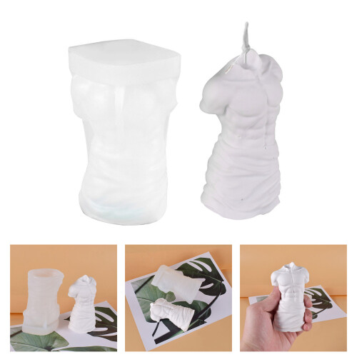 Detailed Human Figure Elastomer Cast For Artistic-Style A 1