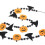 Customizable Halloween Felt Bunting Festival Wall-Style1 6