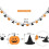 Customizable Halloween Felt Bunting Festival Wall-Style1 4