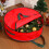 Traditional Color Holiday Wreath Storage Bag Durable PE-M 4