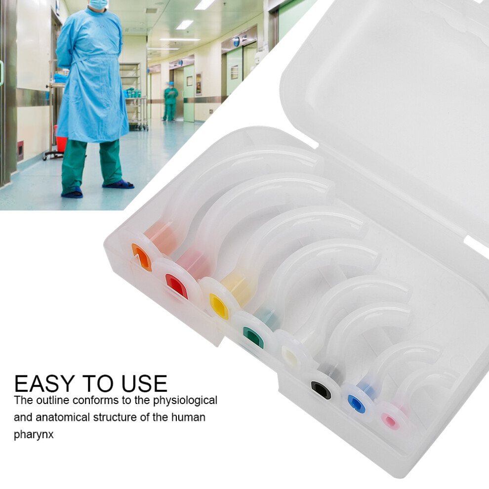 Disposable Oropharyngeal Airway Emergency Aid Tube Polyethylene Gas Guide