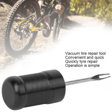Portable Aluminum Alloy Bicycle Tire Repair Tool Kit with Rubber Strips