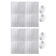 2 Sets Dachbodenventilator Abdeckung Aluminium Für Decke Rv Garage