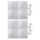 2 Sets Dachbodenventilator Abdeckung Aluminium Für Decke Rv Garage 1
