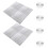 2 Sets Dachbodenventilator Abdeckung Aluminium Für Decke Rv Garage 11
