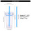 Transportable Coffee Travel Cup With Straw Protan Building-Blue 4