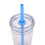 Transportable Coffee Travel Cup With Straw Protan Building-Blue 6