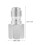 2 RVS Snelkoppeling Adapter 3/8'' Mannelijk Voor Hogedrukslang 2