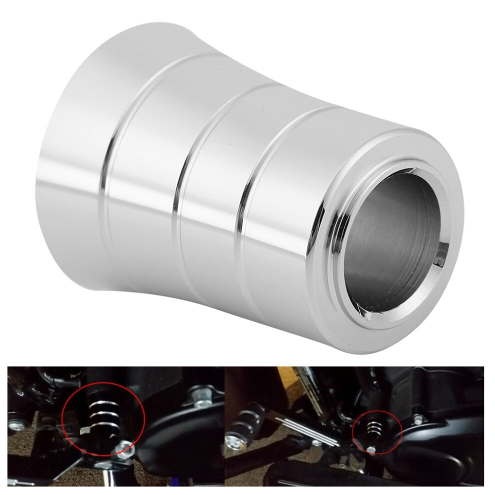 Polished Aluminum Heel Shift Level Eliminator Accessory Cvo Fit 8371361891685