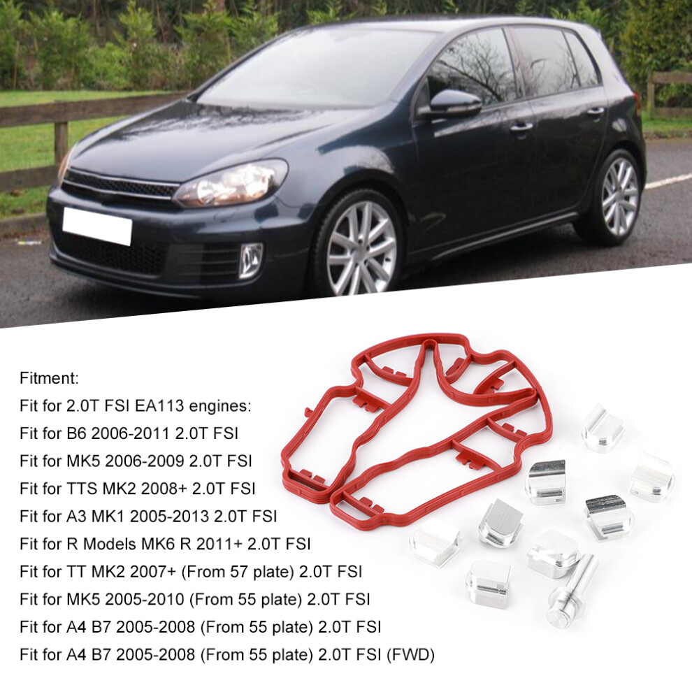 Aluminum Alloy Intake Manifold Delete Kit For Audi 2.0T Fsi Engines 4991361891924
