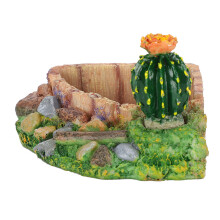 Reptile Water Feeder Dish for Crawlers Tortoises 25589, Synthetic Resin
