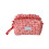 Plaids make-uptas Reistoilettas met ritssluiting-Rood 1