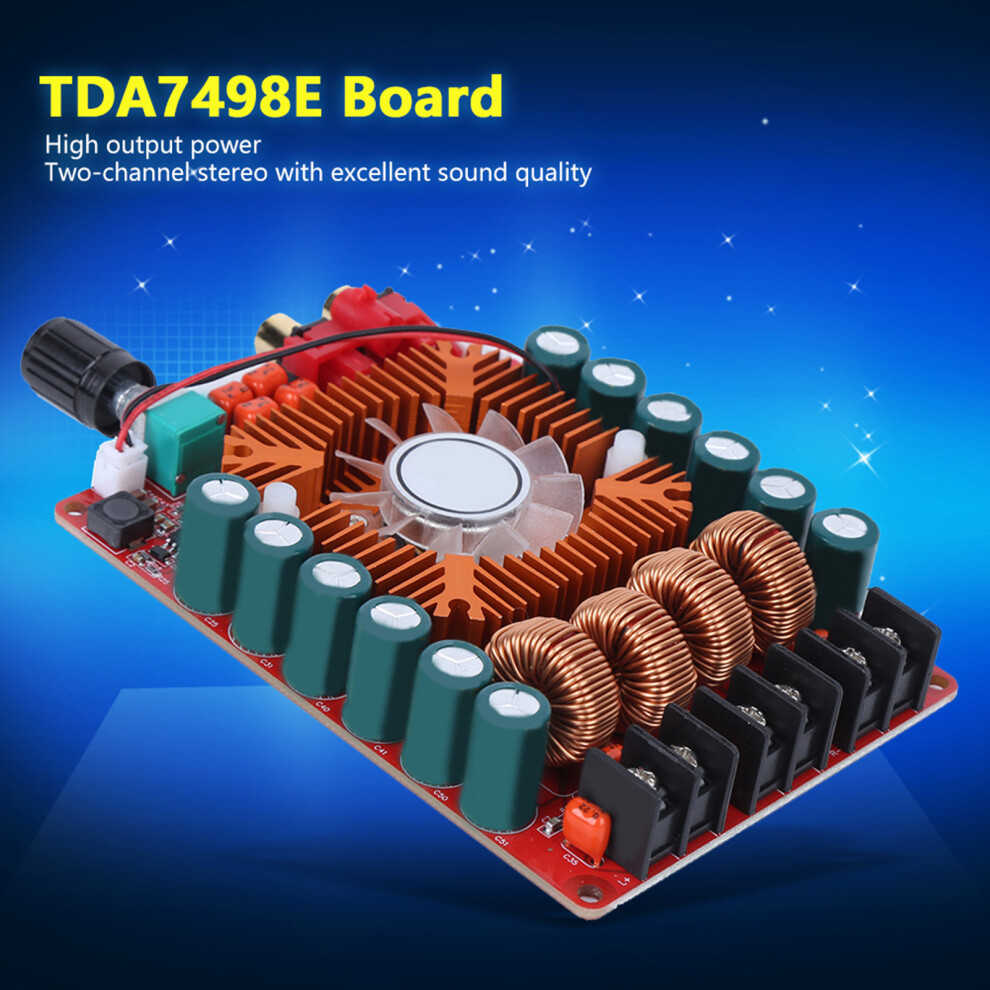 Powerful Tda7498e Amplifier Board 160W Stereo Btl Mono Digital Module 6901361894069