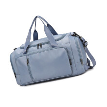 Praktischer Wanderrucksack aus Oxford-Stoff mit-Blau