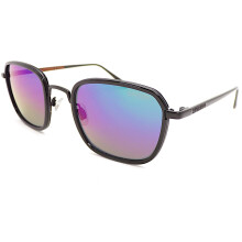 SUPERDRY Sunglasses VINTAGE ELITE Matte Black/ Multi-Layer Mirror Lenses 204