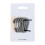 5-teiliger ergonomischer Aluminium-Karabiner-Clip mit-grau 1