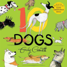 10 Dogs by Emily Gravett Paperback Book