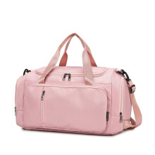 Praktischer Wanderrucksack aus Oxford-Stoff mit-Rosa