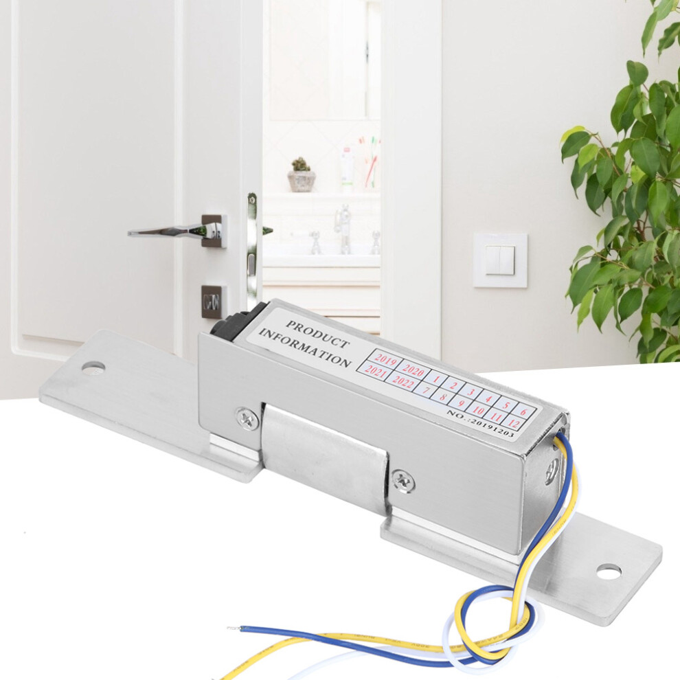 Dc 12V Nc No Electric Cathode Lock For Wooden & Metal Doors, 297G 8261361896356