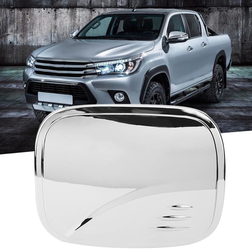 Fuel Tank Cap Cover Electrosilvering Trim Fit Toyota Hilux Revo 4Wd 4621361898868