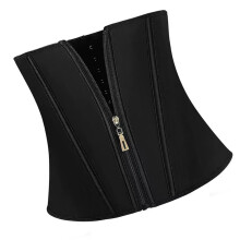 Women's Corset Waist Trainer Belt Sport Body Shaper Adjustable Zip and Hook for Training Exercises and Body Shaping Adjustable Waist Trainer XXL