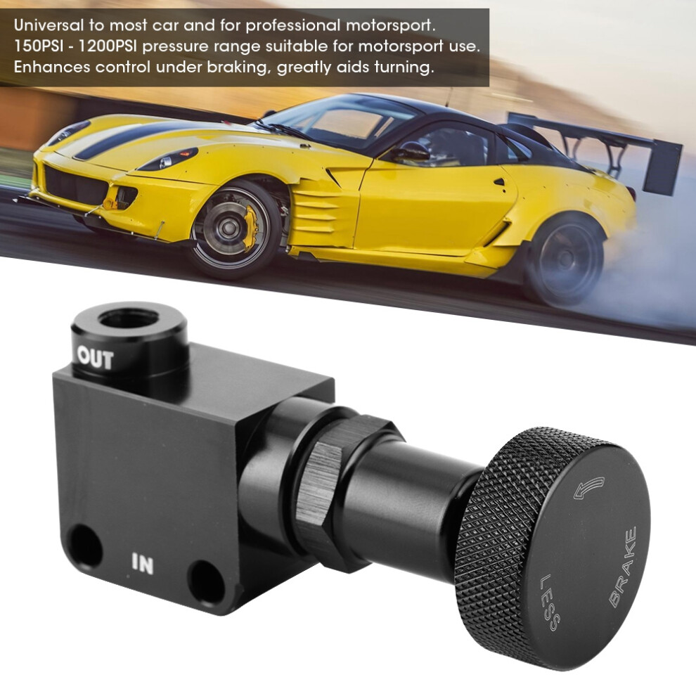 Racing Car Drifting Brake Proportion Valve 1/8Npt Aluminum 4601361900877
