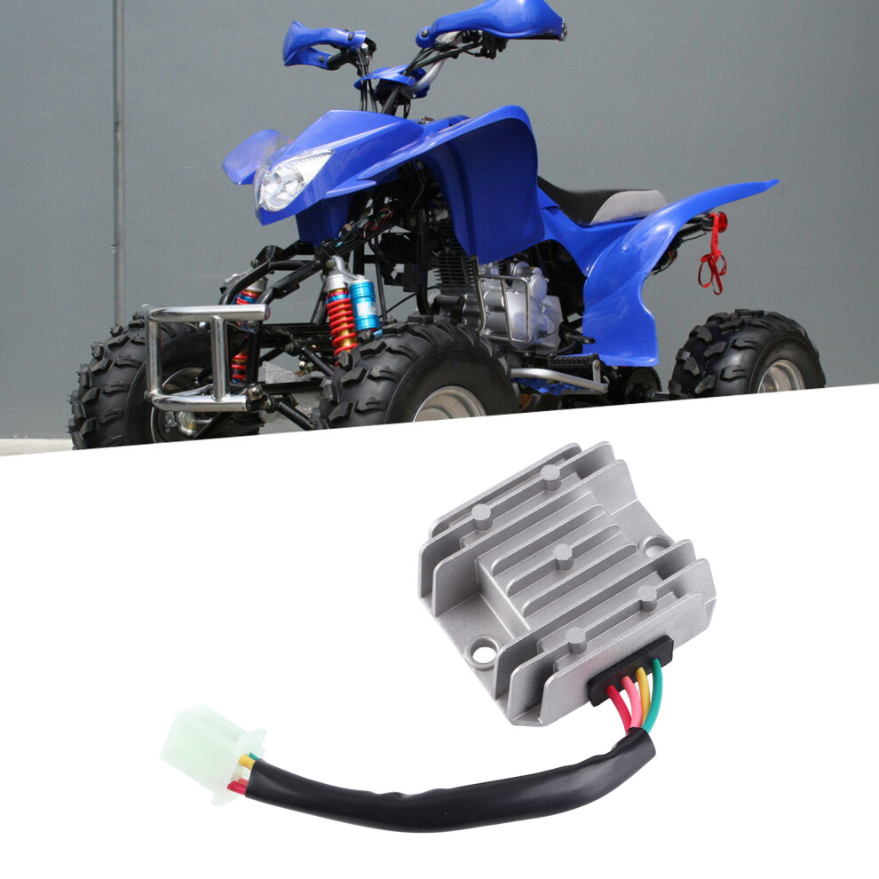 12V 4-Wire Aluminum Voltage Regulator Rectifier For 150Cc 250Cc Atv Dirt Bike 5061361901257
