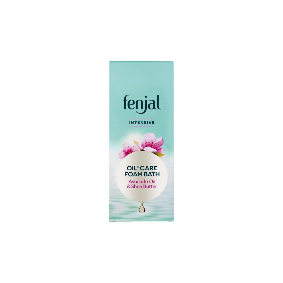 Fenjal Intensive Oil & Care Foam Bath, Luxurious Bubbles, Nourished Skin, Bergamot & Vanilla, 200 Ml