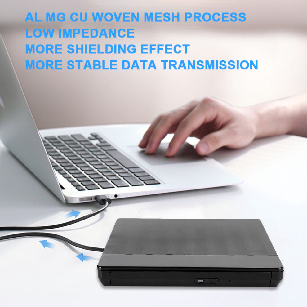 Usb 3.0 External Dvd Writer, 8X Dual Layer 8.5Gb Black 4151361904363