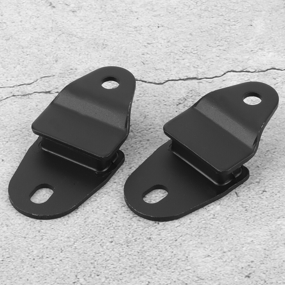 2Pcs Iron Muffler Bracket Fit For Atv Banshee 350 Yfz350 1987-2006 Black 4991361908516