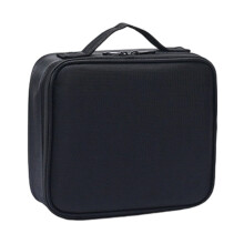 Travel Cosmetic Storage Bag Multi Pocket Design Water-Black