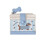 Compacte portemonnees Kaarthouder Damesportemonnee-blauw en wit 1