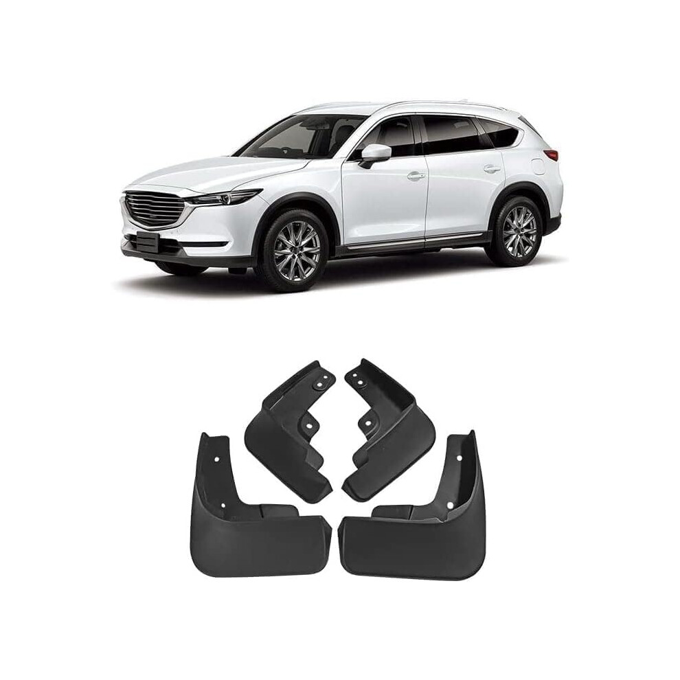 Compatible For Mazda Cx-8 2017-2021 Mud Flaps Splash Guards Accessories, Front Rear Wheel Mudflaps Car Exterior Decoration Protection 9067246749996