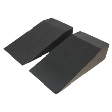 2 EVA Foam Wedge Slant Board Exercise Blocks for Balance Pushup Pilates Calf Stretching 9.45x5.91x2.99inch