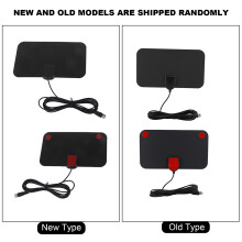 2 Stück TY13 HDTV-Antenne Mini tragbar 4K 10dBi 80 Meilen Reichweite