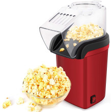 Multifunctional Popcorn Maker for Quick Pop Fresh Anytime, Personal Sized Healthy Snack with Hot Air Popcorn, 8 Cups Compact Design Easy Clean Measuri