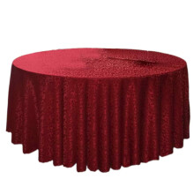 Tovaglie rotonde impermeabili per decorazioni di eventi, resistenti, antipiega, con elegante motivo floreale, riutilizzabili, in poliestere jacquard