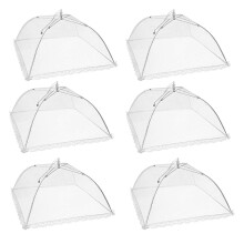 Huse de protecție pentru alimente tip plasă pop-up pentru hayon, grătar, camping, cort de protecție pentru alimente în stil umbrelă, care