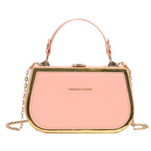 PU Leather Shoulder Bag for Women Crossbody Bag Commuting-Pink