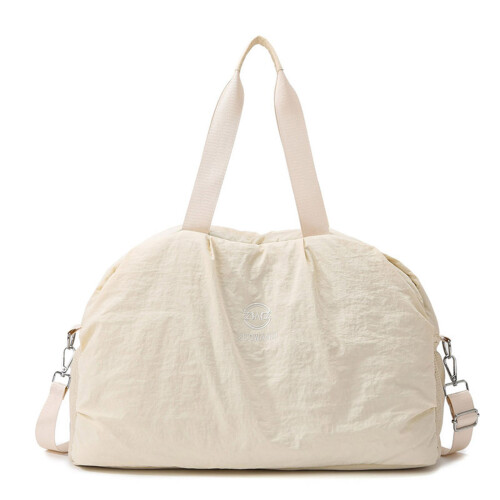 Tear Resistant Travel Duffle With Separate Wet-Beige