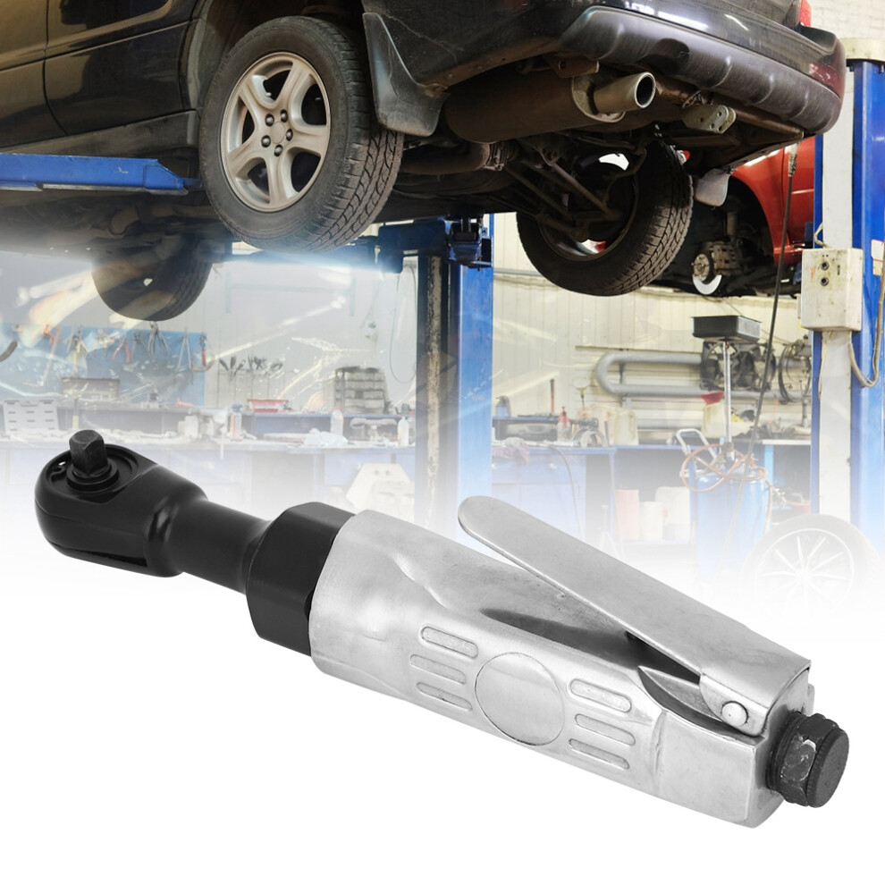 1/4" Pneumatic Wrench Air Ratchet 25Ft-Lbs Torque Square Drive Tool 4601361914430