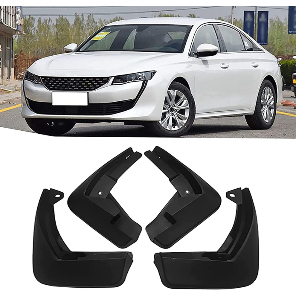 Car Mud Flaps, For Peugeot 508L 2019-2021, Schmutzfã¤Nger, Fender Mud Guard Splash Flap Waterproof Splash Guards Fender, Auto Styling Accessories 9339159253564