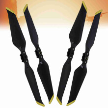 2 Paar Schnellwechsel Propeller passend für DJI Mavic 2 Pro/Zoom, goldene Kanten