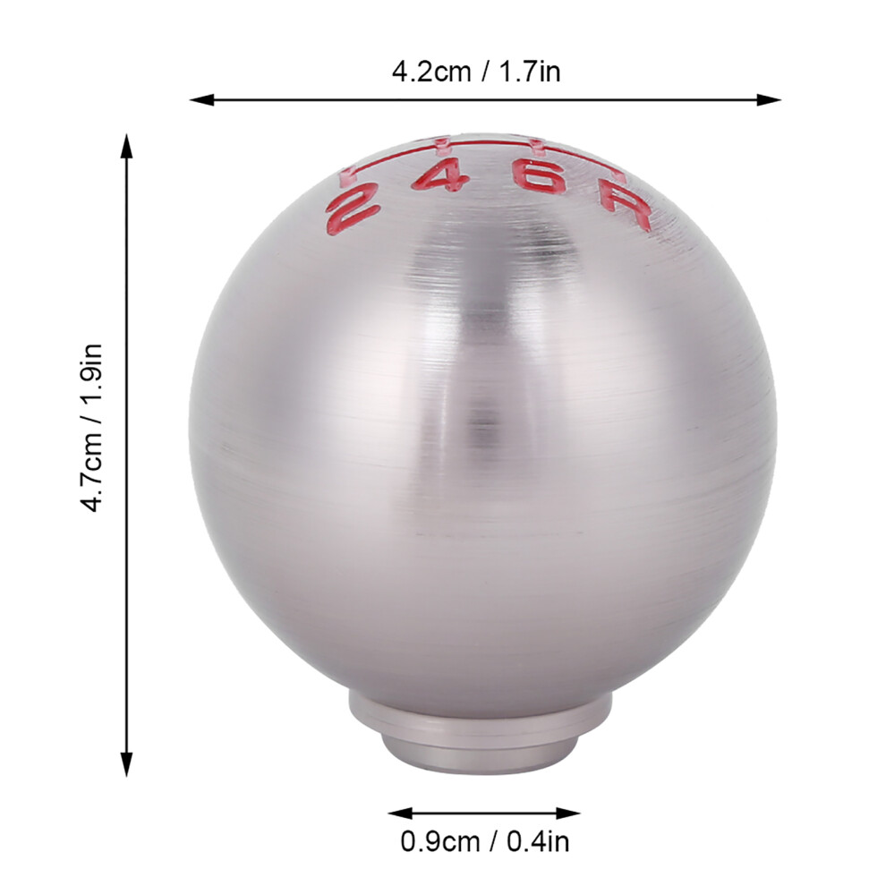 Car Gear Shift Knob Ball M10x1.5 Thread For Civic/City/Crv Manual Transmission 7891361915941