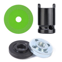 4Piece Cutting Disc Set with Ultra-Thin Saw Blade Wine Bottles Chamfering Cutting Blade