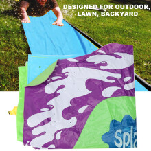 Outdoor Water Slide Spraying Toy 472x75cm Lawn Backyard Summer Fun
