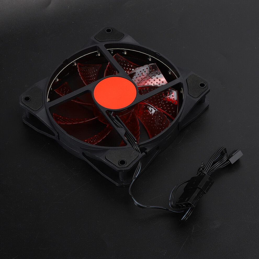 12Cm 3-Wire Rgb Chassis Fan With 19Db Noise & 1200Rpm In White Red/Blue/Green 8751361918597