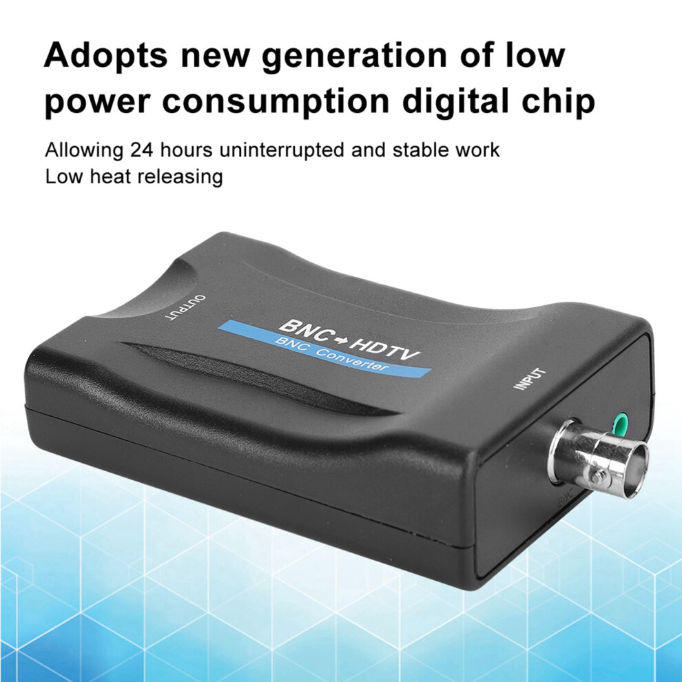 Bnc To Hdmi High Definition Hdtv Converter 1080P/720P Lossless Output 8701361919025