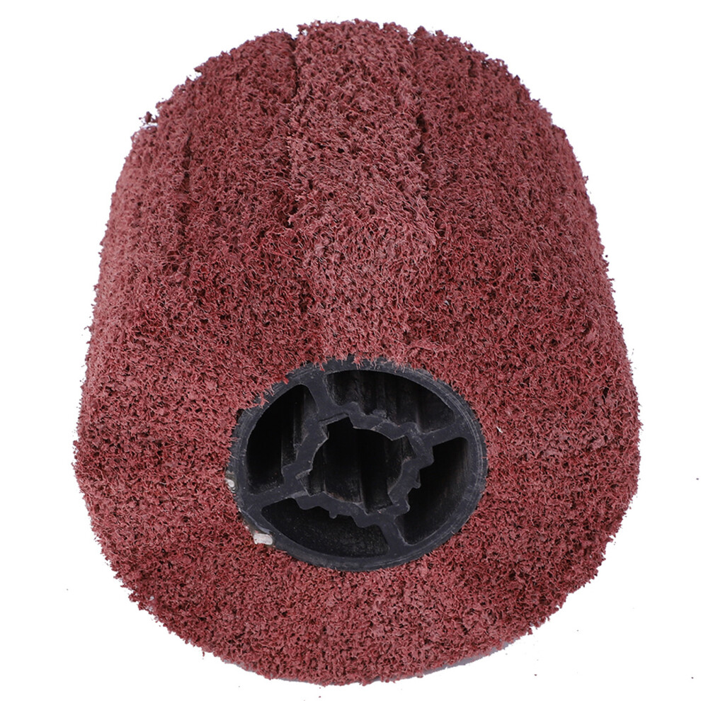 Durable 180 Grit Wire Drawing Wheel Brush For Metal Polishing 4X4 9351361919403